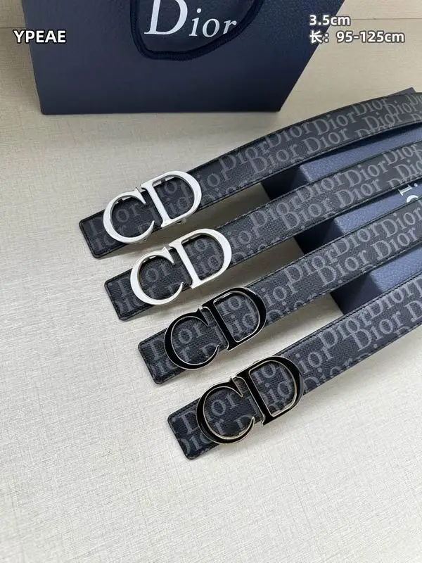 Dior belt 35mmX95-125cm 8L58